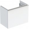 GEBERIT KÚPEĽNE Skrinka pod malé umývadlo iCon, s 1 zásuvkou, 52cm, 41.5cm, 30.7cm, biele, chróm