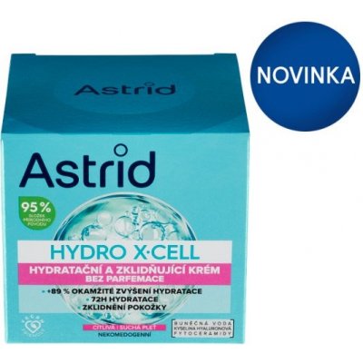 Astrid Hydro X-Cell Hydratačný a upokojujúci krém 50 ml