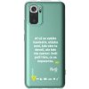 Picasee silikónový prehľadný obal pre Xiaomi Redmi Note 10 Pro - Kazma - SVĚT PATŘÍ TĚM, CO SE NEPOSEROU