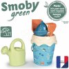 Vedro set z cukrovej trstiny Ocean Bio Sugar Cane Bucket Smoby 6 dielov z kolekcie Smoby Green 100% recyklovateľné od 18 mes