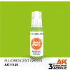 AK Interactive akrylová barva fluorescent green 17 ml