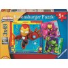 RAVENSBURGER Puzzle Iron Man a jeho úžasní priatelia 3x49 dielikov