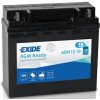 EXIDE Motobatéria AGM 12V 18Ah 250A, 181x77x167mm, naliate, nabité, uzavreté