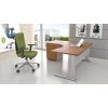 NABYTOK-DIZAJNOVY.SK - ZEP 1.14 19 - Zostava kancelárskeho nábytku Komfort 1.14, orech / sivá