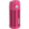 Dětská termoska Thermos FUNtainer metalická 355ml růžová