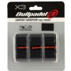 Bullpadel HaC Overgrip GB 1201 3ks Čierna