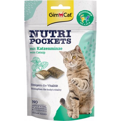 GimCat Nutri Pockets s mačacou mätou - 60 g