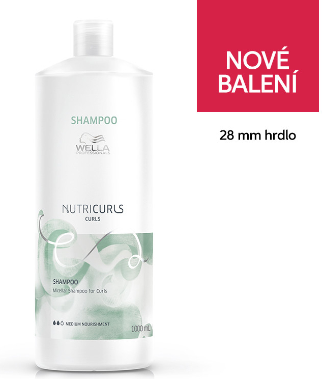 Wella Nutricurls Micellar Shampoo for Curls 1000 ml