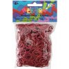 RAINBOW LOOM Original gumičky 600 kusov hnedé