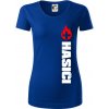 Hasiči zdravotník - Dámske tričko z organickej bavlny Origin (GOTS) - 2XL ( Kráľovská modrá )