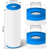 Crystalline Pool Spa Filter Filtračné kartuše SC777