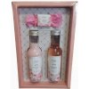 Bohemia Cosmetics dárková kazeta růže sprchový gel 200ml + šampon 200ml+ mýdlo 30g