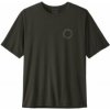 Patagonia Cap Cool Daily Shirt - Spoke Stencil Men Čierna M