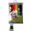 Farbičky Jumbo 12 farieb + strúhadlo Astra