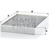 MANN-FILTER Filter vnútorného priestoru CUK23014-2