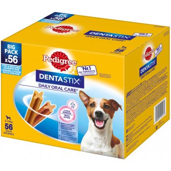 Pedigree DentaStix Daily Dental Care Fresh pre malé psy 5-10 kg 168 ks