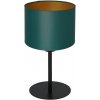 Luminex Stolná lampa ARDEN 1xE27/60W/230V pr. 18 cm zelená/zlatá LU3553 + záruka 3 roky zadarmo