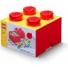 LEGO® úložný box 4 25 x 25 x 18 cm červená