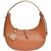 Roberta M Dámska kožená kabelka Banana Bag RM1918 Cognac