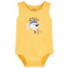 CARTER'S Body bez rukávov Yellow Fish chlapec 12m