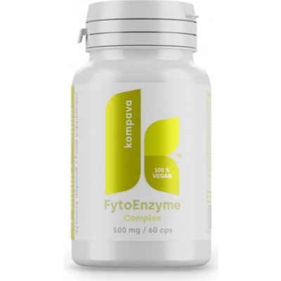 KOMPAVA FytoEnzyme complex 500 mg 60 kapsúl