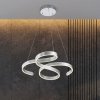 Trio Lighting Závesné LED svietidlo Francis, brúsený hliník - 371310105