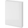 Cersanit Moduo skrinka 59.4x14.1x80 cm bočné závesné biela S590-016-DSM