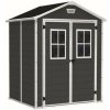 Zahradní domek Keter MANOR 6 x 5 DD tmavě šedý, s podlahou