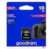 Goodram pamäťová karta Secure Digital Card, 16GB, SDHC, S1A0-0160R11, UHS-I U1 (Class 10)
