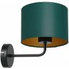 Luminex Nástenná lampa ARDEN 1xE27/60W/230V zelená/zlatá LU3543 + záruka 3 roky zadarmo + záruka 3 roky zadarmo