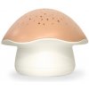 Pabobo Projektor nočnej oblohy s bielym šumom a senzorom plaču Star Mushroom Pink