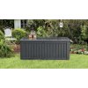 Záhradný úložný box Keter Rockwood 570L, grafit
