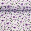 SWAFING Bavlněná látka Tarrenz kvítky fialové