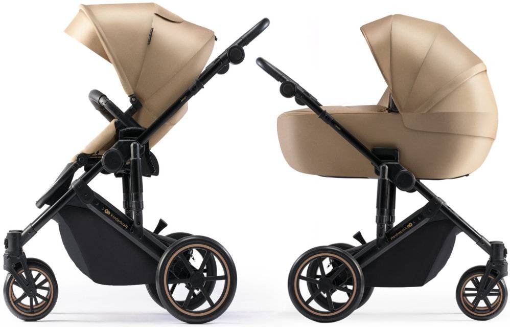 Kinderkraft Prime 2 Beige Autosedačka vajíčko 3v1 2023