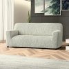 Bielastické poťahy COSTINA smotanová trojkreslo (š. 170 - 220 cm) Doprava zadarmo