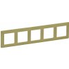 Legrand VALENA LIFE rám 5x (754085) zelená