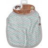 Kikko bambusový podbradník XKKO BMB Scandinavian Baby mint cross