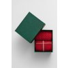 Gant ponožky CHECK AND DOT SOCKS 2-PACK GB CHERRY RED