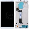 LCD displej Xiaomi Redmi Note 5 a Dotykové sklo + rám - biele