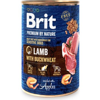 Brit Premium by Nature Lamb and buckwheat 6 x 400 g