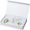 beUnik Masážná sada Face roller a Gua sha milk jade