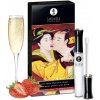 Stimulujúci lesk na pery na orálny sex s príchuťou šampanského a jahôd Oral Pleasure Gloss Sparkling Strawberry Wine 10 ml Shunga