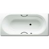 Kaldewei Ambiente - Obdélníková vana Vaio Star 961, 170x80 cm, s otvory pro madla, bílá - vana, antislip, Perl-Effekt, nestandardní přepad, otvory pro madla 234127063001