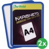 Tarifold Magnetické vrecko A4, 2ks, modrá