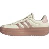 Dámska obuv na voľný čas adidas, VL COURT BOLD béžová,ružová, 40 2/3