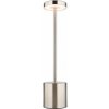 GLOBO 21019N POLINA dotyková stolná lampička V340mm LED 1,2W/138lm 2000+7000+3500K matný nikel, biela, vrátane batérie CR18650 1200mAh, USB kábel