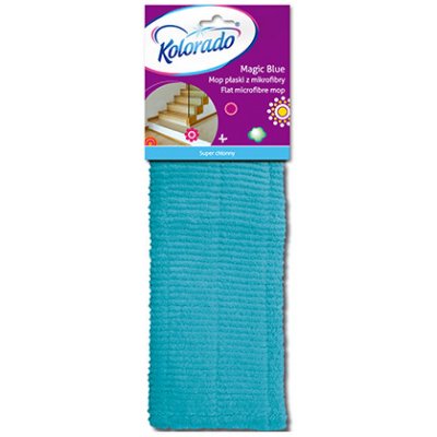 Kolorado mop plochý z mikrovlákna Magic Blue