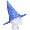 Wiky Set karneval - čarodejnícky klobúk modrý