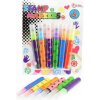 Teddies Razítko Fix 14cm 6ks asst 2 druhy na kartě