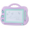 FunPlay B03881 Detská tabuľka na kreslenie s príslušenstvom, 30x23cm, fialová